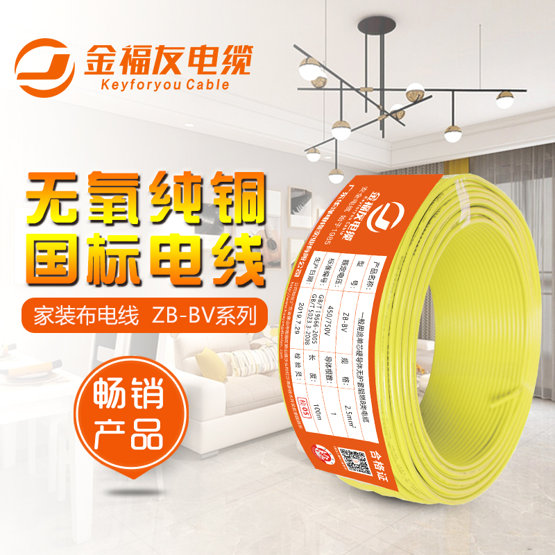 金福友，家裝電線